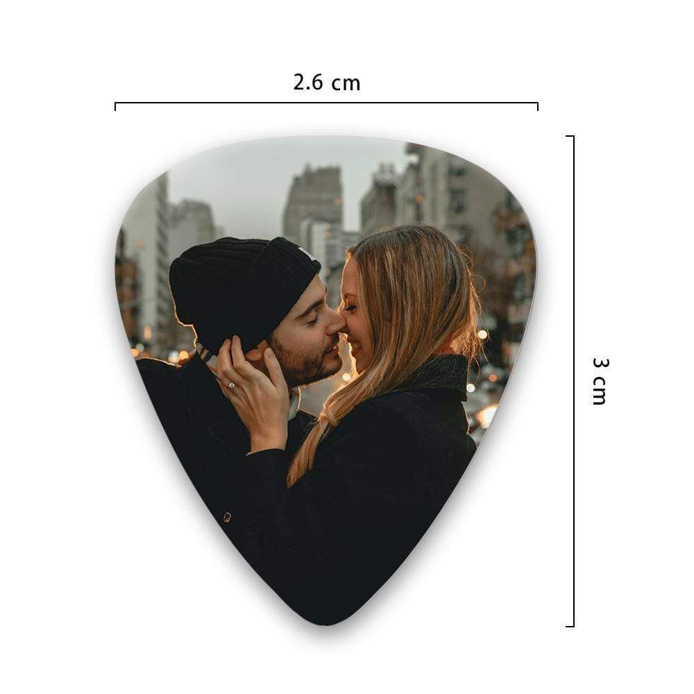 Personalized Guitar Pick with Photo for Musicians - 12pcs