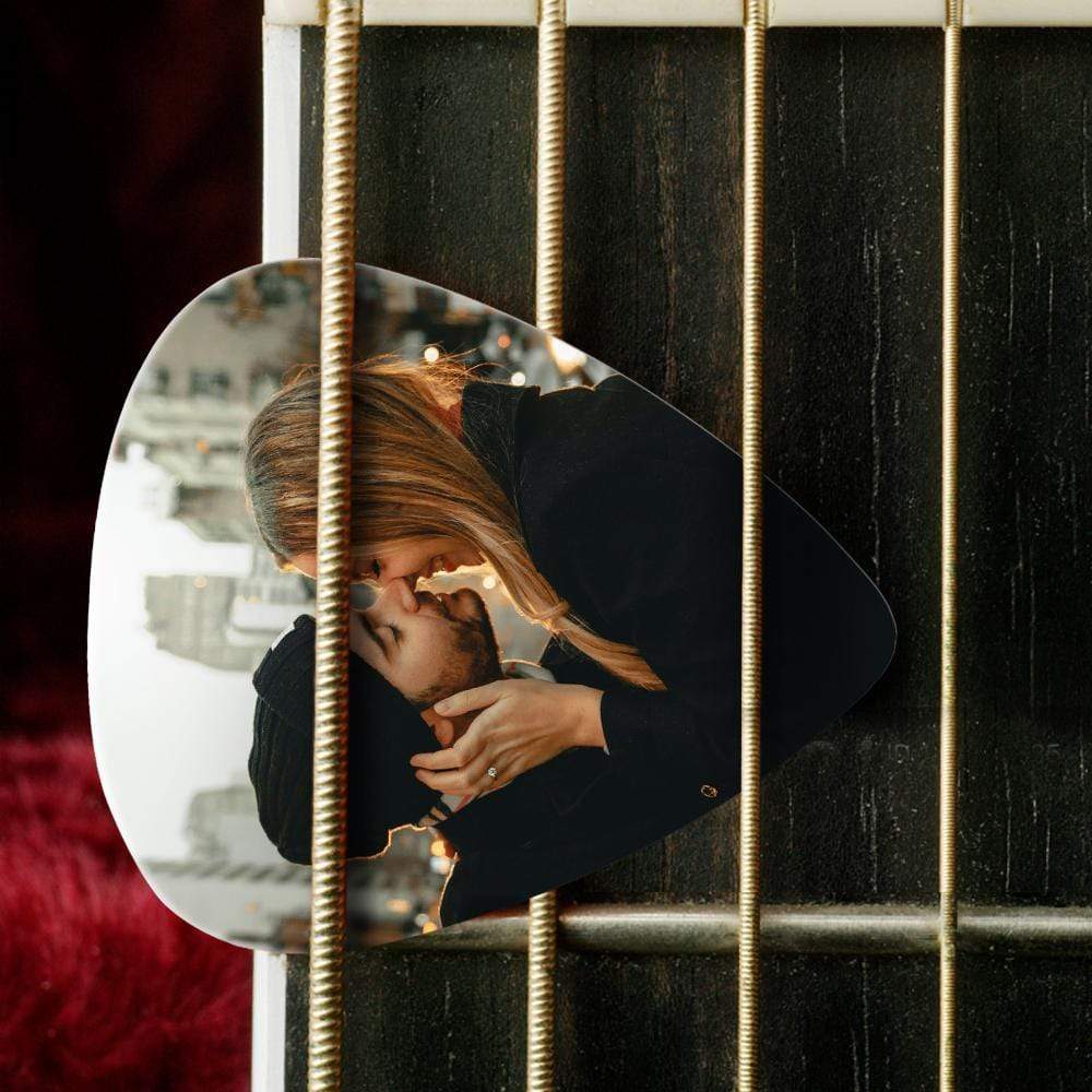 Personalized Guitar Pick with Photo for Musicians - 12pcs