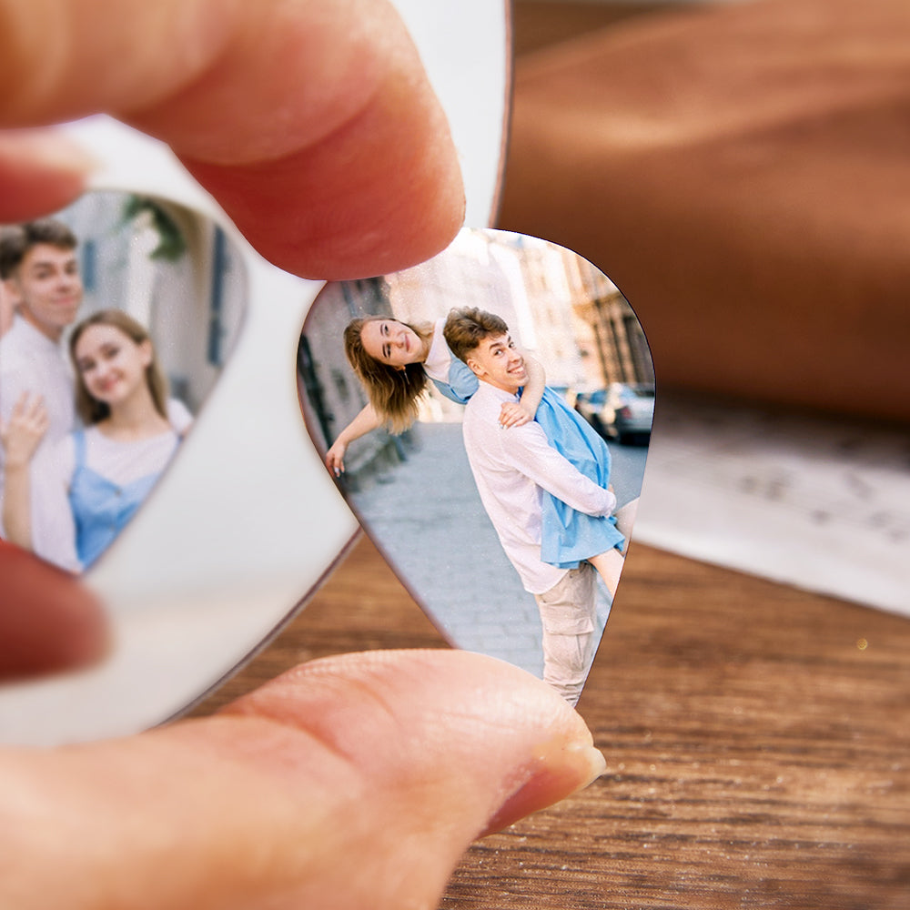 Personalized Guitar Pick with Photo for Musicians - 12pcs