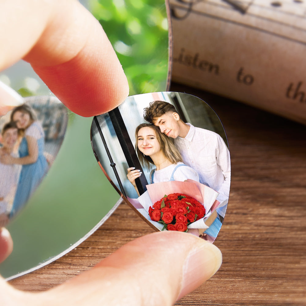 Personalized Guitar Pick with Photo for Musicians - 12pcs