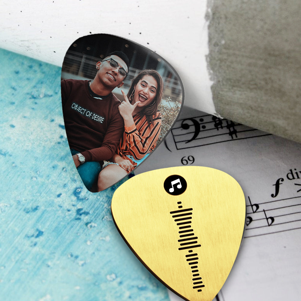 Custom Music Code Guitar Pick Photo Guitar Pick 4 Color