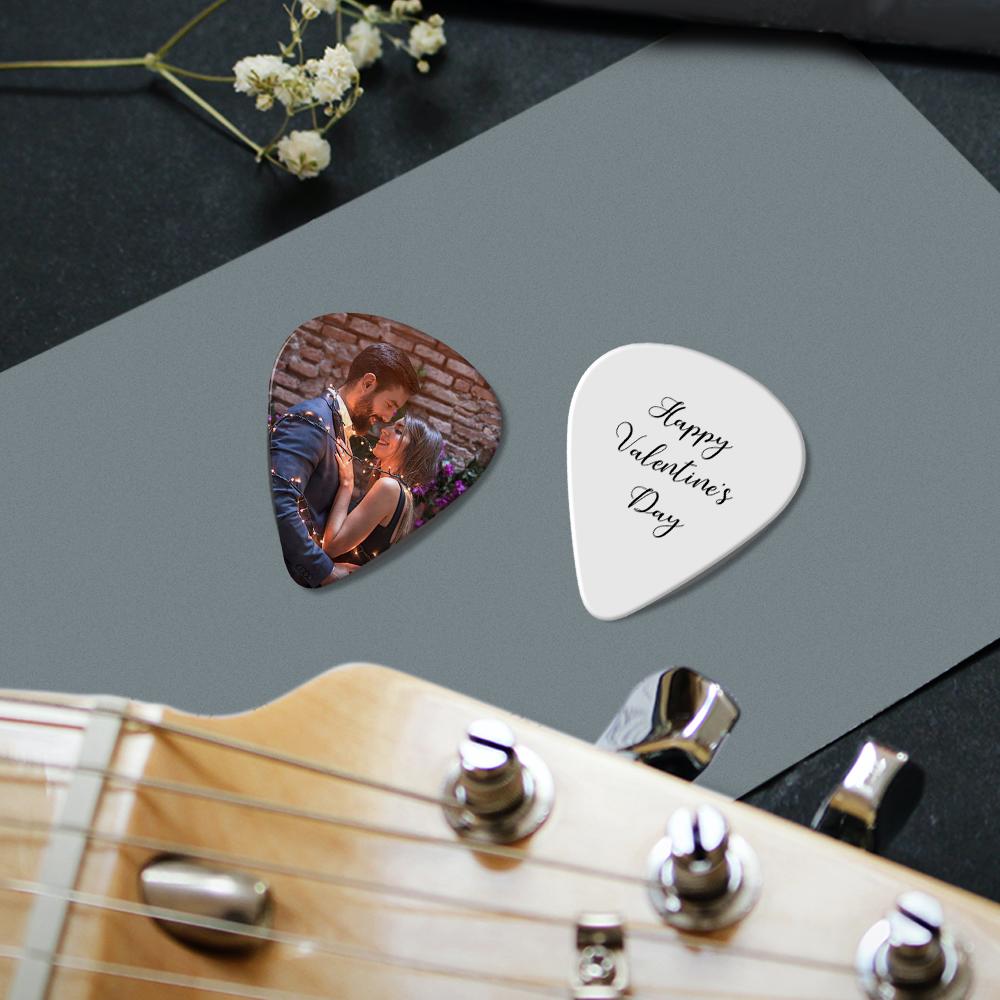 Personalized Guitar Pick with Photo for Musicians - 12pcs