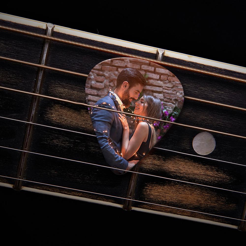 Personalized Guitar Pick with Photo for Musicians - 12pcs