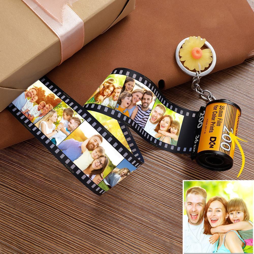 Custom Camera Film Roll Keychain Gift for Him For Boyfriend